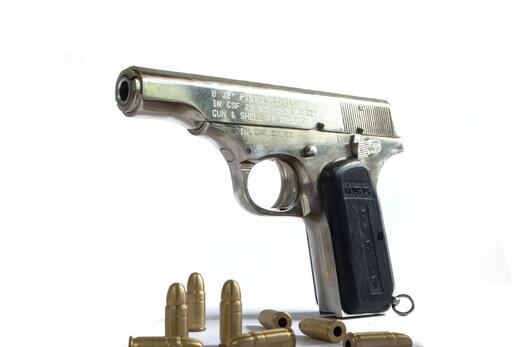 ASHANI 0.32” PISTOL MK-IM WITH ADDITIONAL MAGAZNE (STEEL)